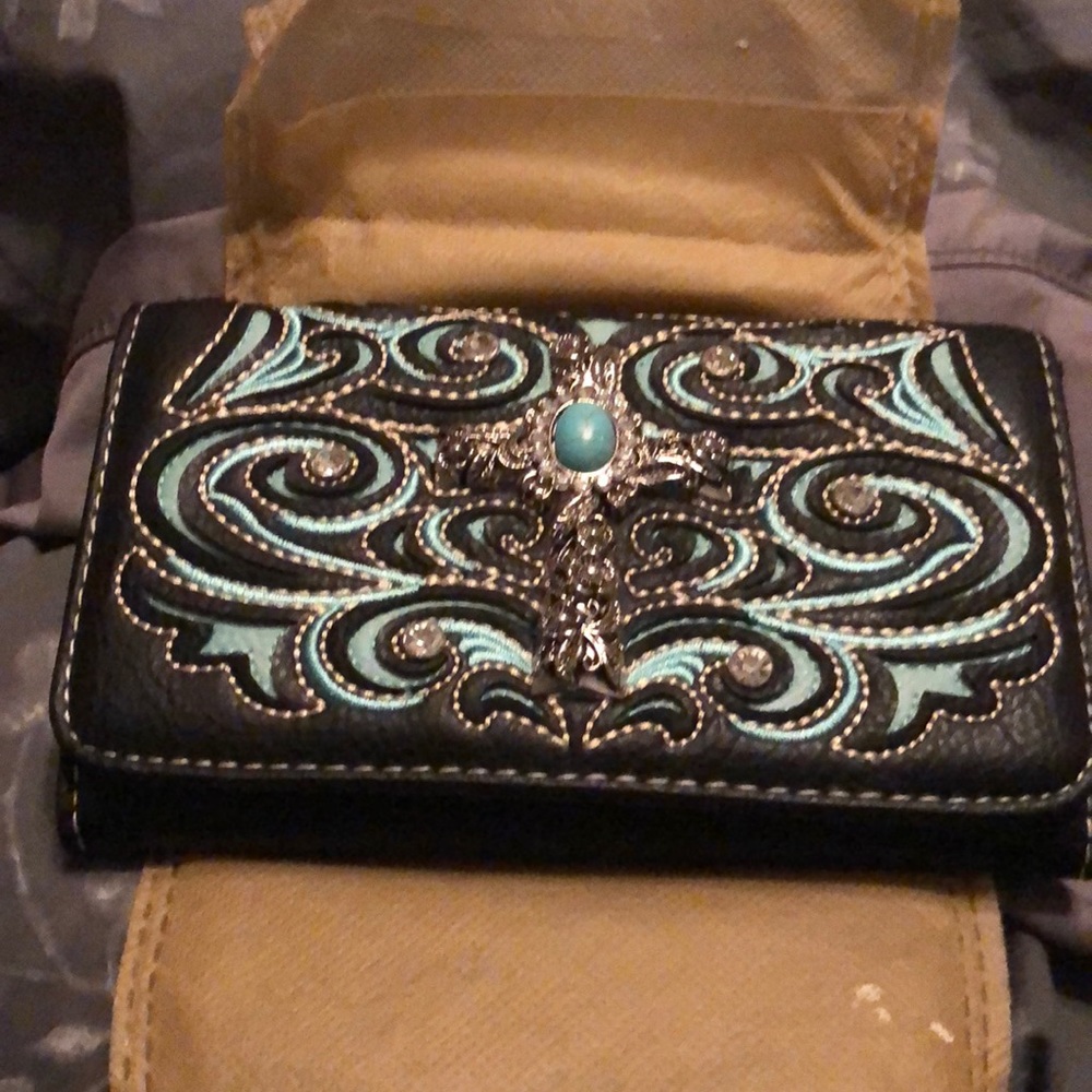 Coin & Credit Card Purse-Genuine Leather